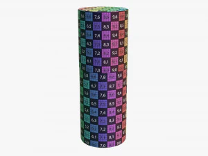 Cosmetics Bottle Mockup 10 3D Model
