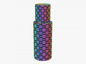 Cosmetics Bottle Mockup 11 Model 3D
