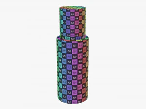 Cosmetics Bottle Mockup 11 3D Model