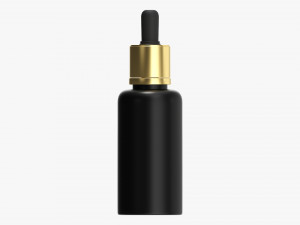 Cosmetics Dropper Mockup 01 3D Модель