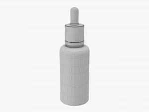Cosmetics Dropper Mockup 01 3D Model