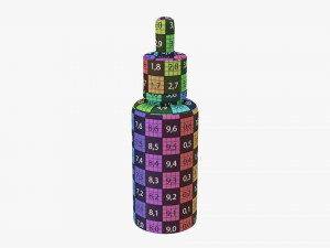 Cosmetics Dropper Mockup 01 3D Модель