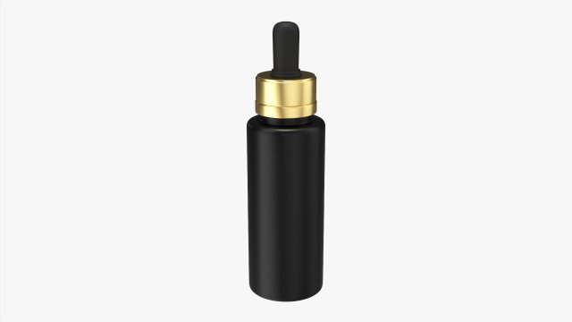Cosmetics Dropper Mockup 02 3D मॉडल .c4d .max .obj .3ds .fbx .stl .blend 