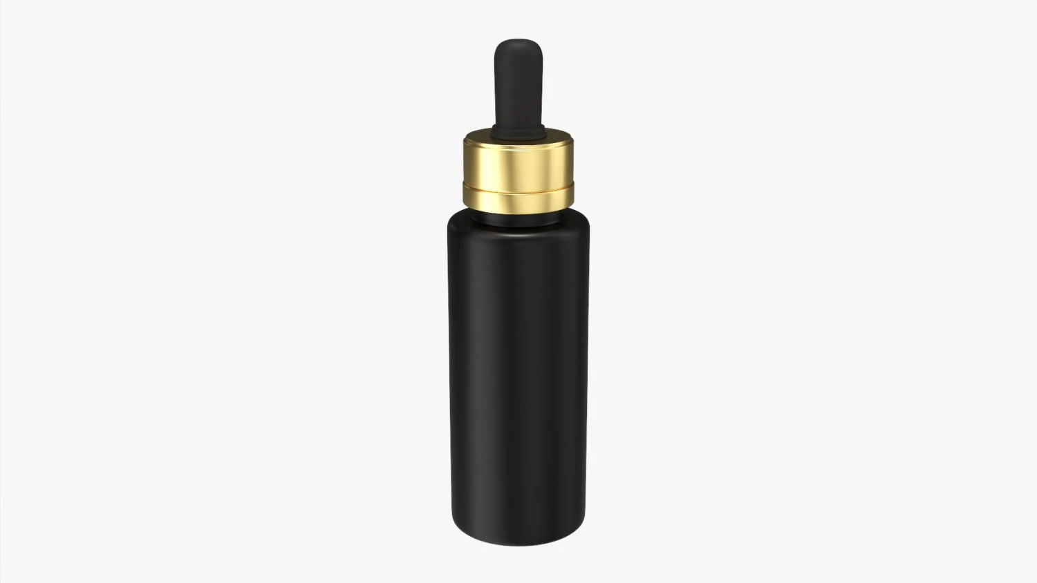 Cosmetics Dropper Mockup 02 3D Model .c4d .max .obj .3ds .fbx .stl .blend 