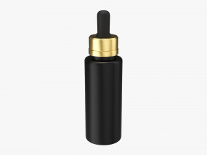 Cosmetics Dropper Mockup 02 3D Model