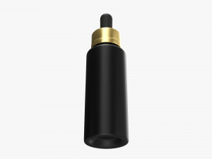 Cosmetics Dropper Mockup 02 3D मॉडल