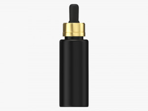 Cosmetics Dropper Mockup 02 3D मॉडल