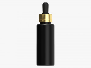 Cosmetics Dropper Mockup 02 3D मॉडल