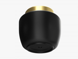 Cosmetics Jar Mockup 01 3D Model