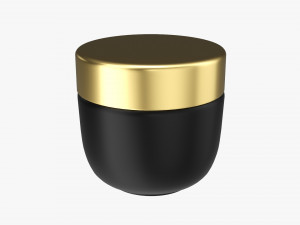 Cosmetics Jar Mockup 02 Modelo 3D