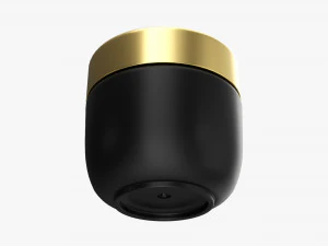 Cosmetics Jar Mockup 02 3D Model