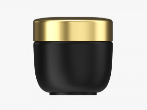Cosmetics Jar Mockup 02 3D Модель