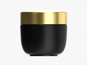 Cosmetics Jar Mockup 02 3D Model