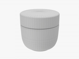 Cosmetics Jar Mockup 02 3D Модель