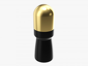 Cosmetics Roller Bottle Mockup 01 3D Model