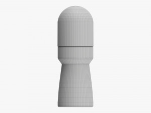 Cosmetics Roller Bottle Mockup 01 3D Model