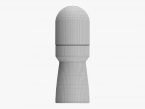 Cosmetics Roller Bottle Mockup 01 3D Model
