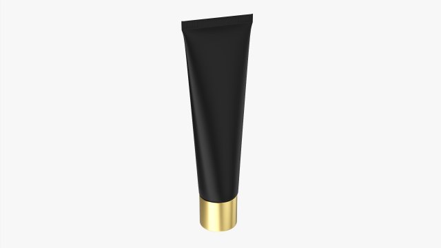 Cosmetics Tube Mockup 01 3D Model .c4d .max .obj .3ds .fbx .stl .blend