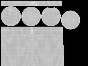 Cosmetics Tube Set 01 Mockup 3D Model