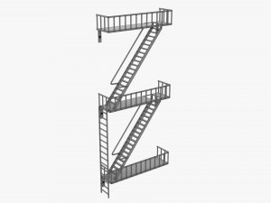 Decorative Wall Shelf 01 3D Model