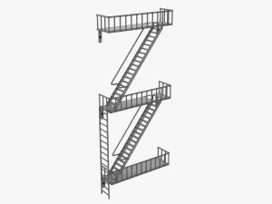 सजावटी दीवार शेल्फ़ 01 3D मॉडल