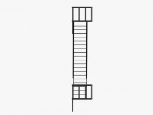 Decorative Wall Shelf 02 3D Model