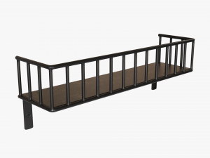 Decorative Wall Shelf 03 Modelo 3D