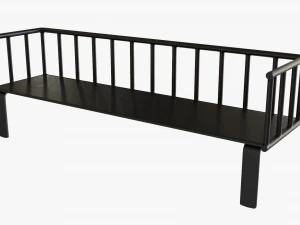 Decorative Wall Shelf 03 3D Model