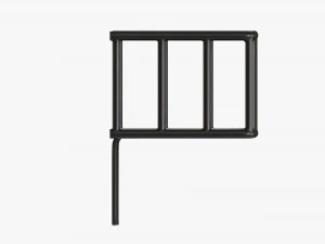 Decorative Wall Shelf 03 3D Model