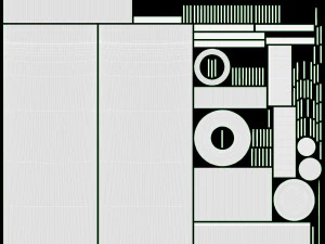 Макет набора для макияжа лица 3D Модель
