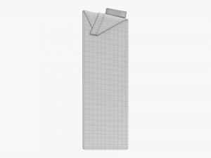 Juice Cardboard 1000 Ml Packaging Mockup 3D Model