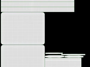 Malet&iacute;n de cuero cerrado Modelo 3D