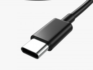 Lightning To Usb C Cable Black Modèle 3D
