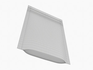 Mylar Pouch Plastic Bag Mockup 08 Model 3D