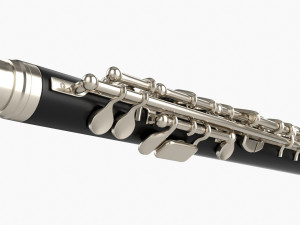 Piccolo Flute Modello 3D