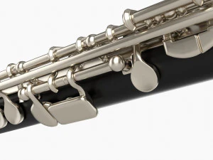 Flauto piccolo Modello 3D