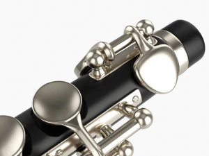 Flauto piccolo Modello 3D