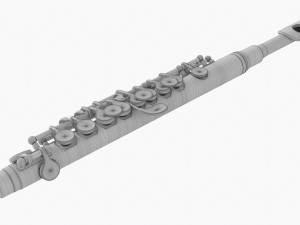 Piccolo Flute Modello 3D