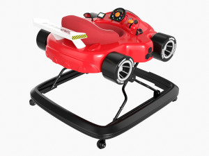 Racing Car Baby Walker 3D 모델