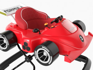 Racing Car Baby Walker 3D 모델
