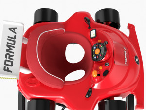 Racing Car Baby Walker 3D 모델