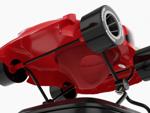 Racing Car Baby Walker 3D 모델