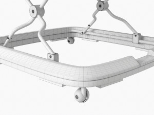 Racing Car Baby Walker 3D 모델