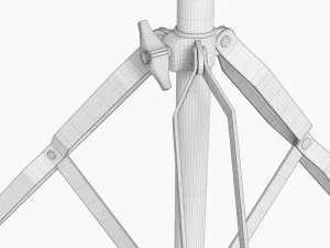 Set timballi Modello 3D