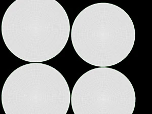 Set timballi Modello 3D