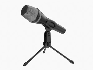 Microphone for computer HyperX QuadCast S 3D Model in Computer 3DExport