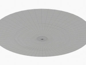 Superficie dell'acqua con goccia Modello 3D