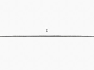 Water Surface With Drop 3D 模型