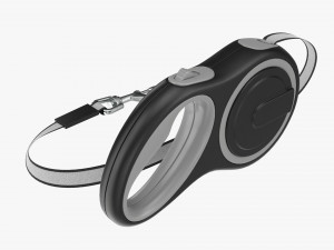 Automatic Extending Dog Leash Rope 3D-Modell