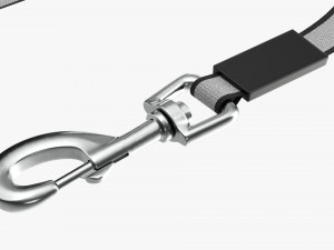 Automatic Extending Dog Leash Rope 3D-Modell